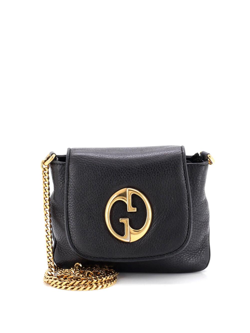 Gucci Chain Shoulder Bag Leather Small #286018G68B